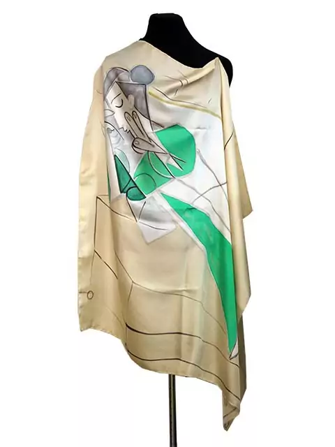 Pañuelo y abanico a juego para la tienda del Museo Reina Sofia en Madrid - Imagen 2