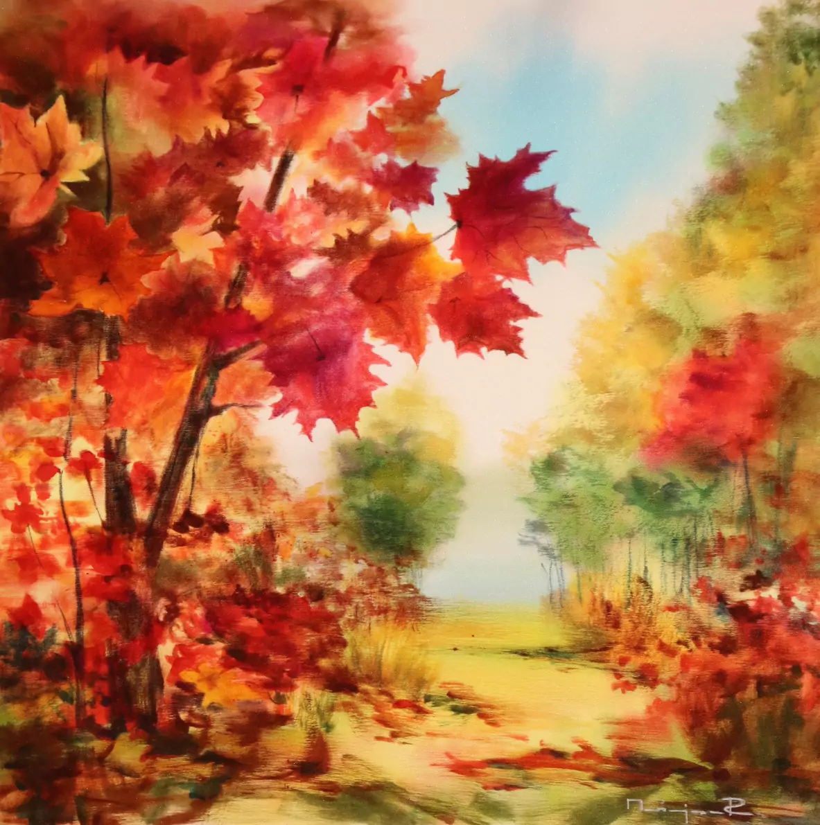 Fue un día de otoño