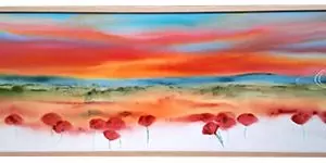 Paisaje Amapolas